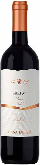 Вино Casa Defra Merlot Veneto IGT  2019 750 мл 