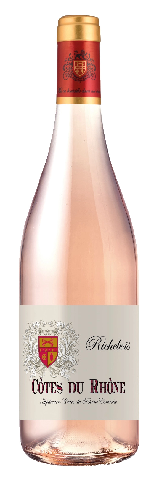 Вино  Richebois Cotes du Rhone rose  2020  750 мл