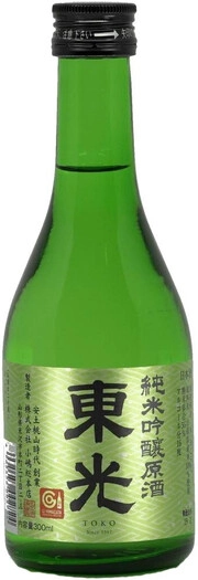 Саке Toko Junmai Ginjo Genshu Токо Дзюнмай Гиндзё Генсю   300 мл