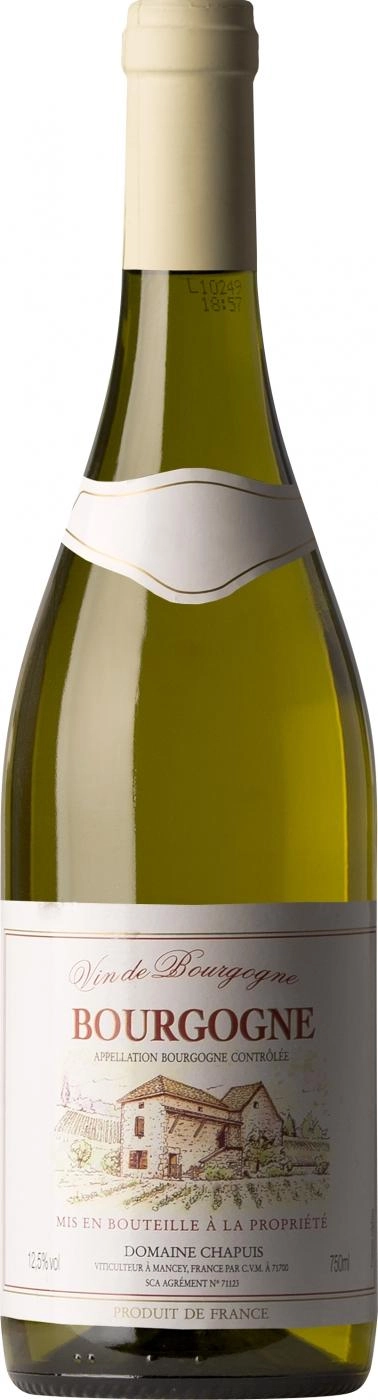Вино Domaine Chapuis Bourgogne Blanc Домен Шапюи  Бургонь Блан 2008 750 мл