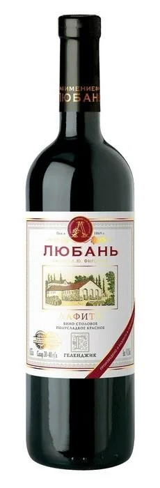 Вино Геленджик Любань Лафитъ 750 мл