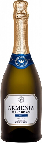Игристое   вино  Armenia  Sparkling Brut     750 мл 11,5 %