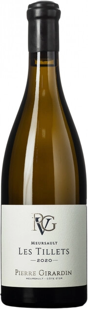 Вино Domaine Pierre Girardin Meursault  Les Tillets AOC  2020 750 мл  12,5%