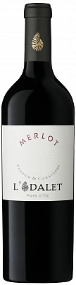 Вино   L'Odalet   Merlot   ЛʹОдале Мерло  Терруар и Карактер  750 мл