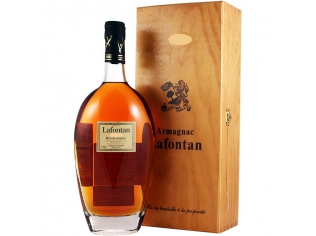 Арманьяк  Lafontan Millesime Bas Armagnac AOC 1999 wooden box  700 мл