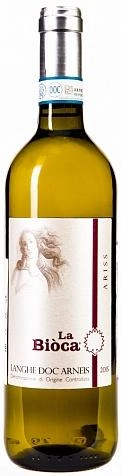 Вино La Bioca Langhe DOC Arneis Ariss Ла Биока Арисс Ланге Арнеис 2016  750 мл
