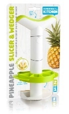 Ананасорезка VacuVin Pineapple Slicer Medium & Wedger J-Hook, средняя с разрезателем, блистер