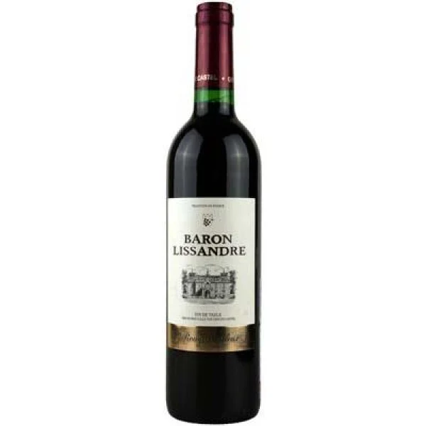 Вино Барон Лиссандр кр. п/сл 10% (12)