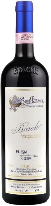 Вино Barale Fratelli  Bussia Riserva  Barolo DOCG  2001  750 мл