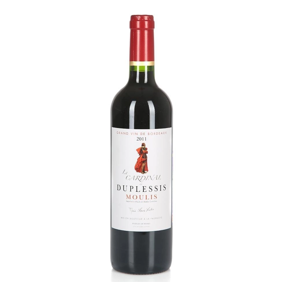 Вино Cardinal de Duplessis Moulis-en-Medoc AOC  2012 750 мл