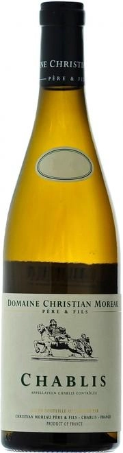 Вино Christian Moreau Pere et Fils  Chablis AOC 2019 1500 мл