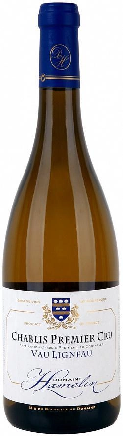 Вино Domaine Hamelin Chablis Premier Cru Vau Ligneau   2022 750 мл