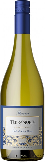 Вино TerraNoble  Reserva  Chardonnay  ТерраНобле   Ресерва  Шардоне   750 мл
