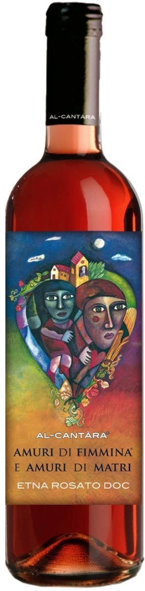Вино Al-Cantara Amuri di Fimmina Amuri di Matri Etna RoseАль-Кантара Амури ди Фиммина э Амури ди Матри Этна Розато Нерелло Маскалезе 2017 750 мл
