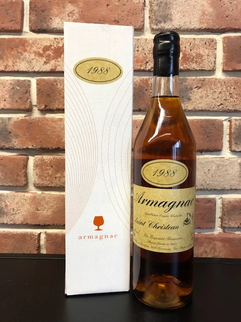Арманьяк Saint Christeau Vintage 40% 1989 700 мл в п/у