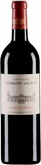 Вино Chateau Tronquoy-Lalande Saint-Estephe AOC 2008  750 мл