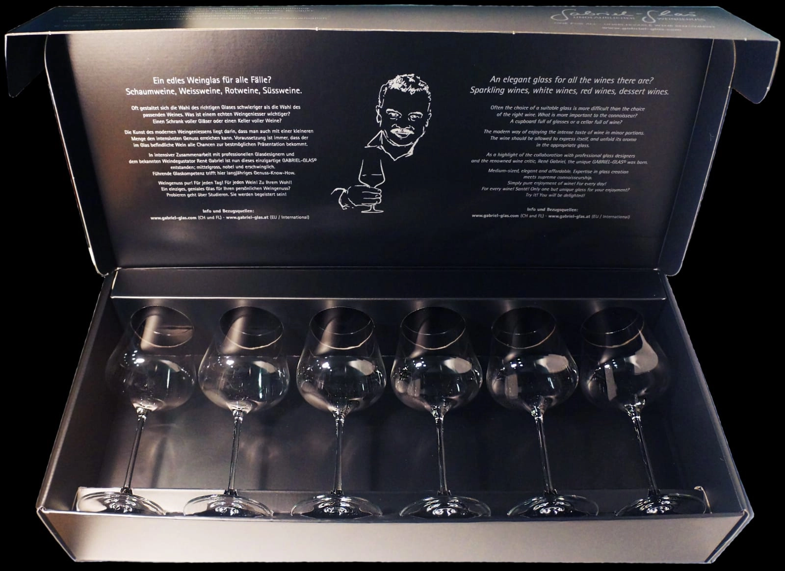 Бокал Gabriel-Glas StandArt gift in box Габриэль-Глас СтандАрт в подарочной упаковке 6 штуки 510 мл