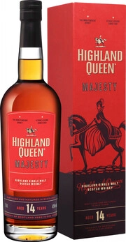 Виски Highland Queen Majesty 14 Years Old gift box  700 мл