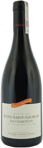 Вино David Duband Nuits-Saint-Georges Premier Cru Les Chaboeufs AOC  2018 750 мл 13%