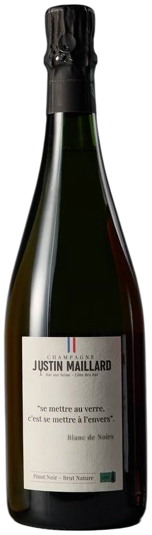 Шампанское  Justin Maillard Blanc de Noirs Brut Nature 2020 750 мл 12%