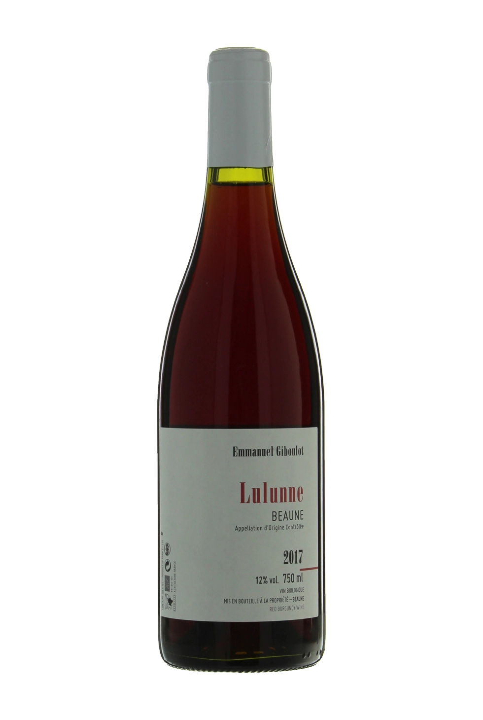 Вино Emmanuel Giboulot Lulunne Beaune AOC  2017 750 мл