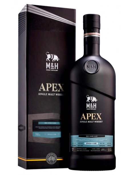 Виски M & H Apex Single Cask Red Wine Cask gift box  700 мл 64,2%