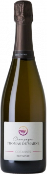 Шампанское Thomas de Marne Cotannes Brut Nature Champagne AOC  2019  750 мл