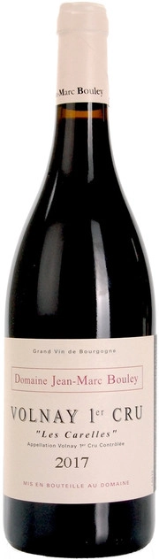 Вино Domaine Jean-Marc Bouley  Volnay 1er Cru  Les Carelles AOC  2017 750 мл