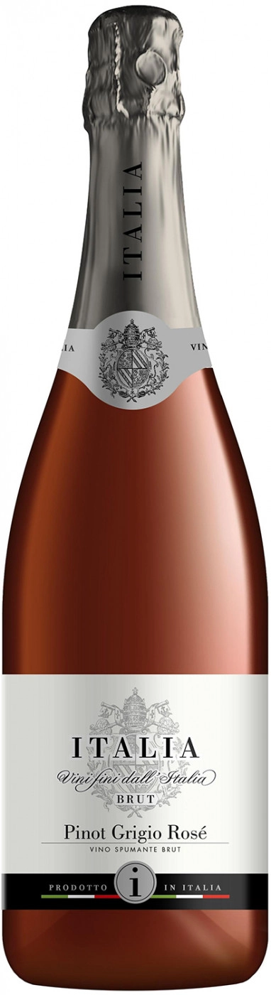 Игристое вино Adria Vini  "Italia"   Pinot Grigio Rose Brut  Адриа Вини, "Италия" Пино Гриджио Розе Брют   2017   750 мл