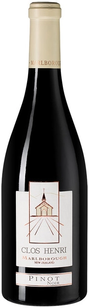 Вино Clos Henri   Pinot Noir Marlborough   2019 750 мл