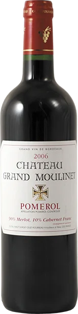 Вино Chateau Grand Moulinet  Шато Гран Мулине АОС 2015 750 мл