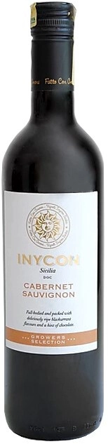 Вино Settesoli Inycon Growers Selection  Cabernet Sauvignon  Сеттесоли Иникон Гроуверс Селекшн  Каберне Совиньон   2018  750 мл