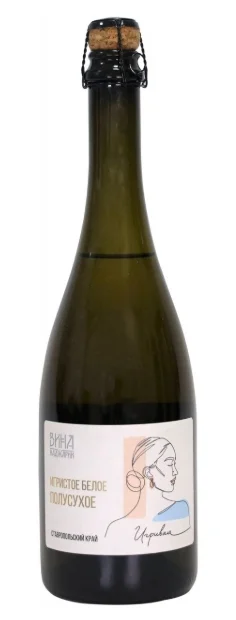 Игристое вино  Вина Маджарии  Белое   Полусухое  750 мл  12 %