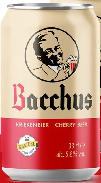Пиво Van Honsebrouck Bacchus Kriekenbier  Ван Хонзенбрук  Бахус Крикенбир ж/б  330  мл