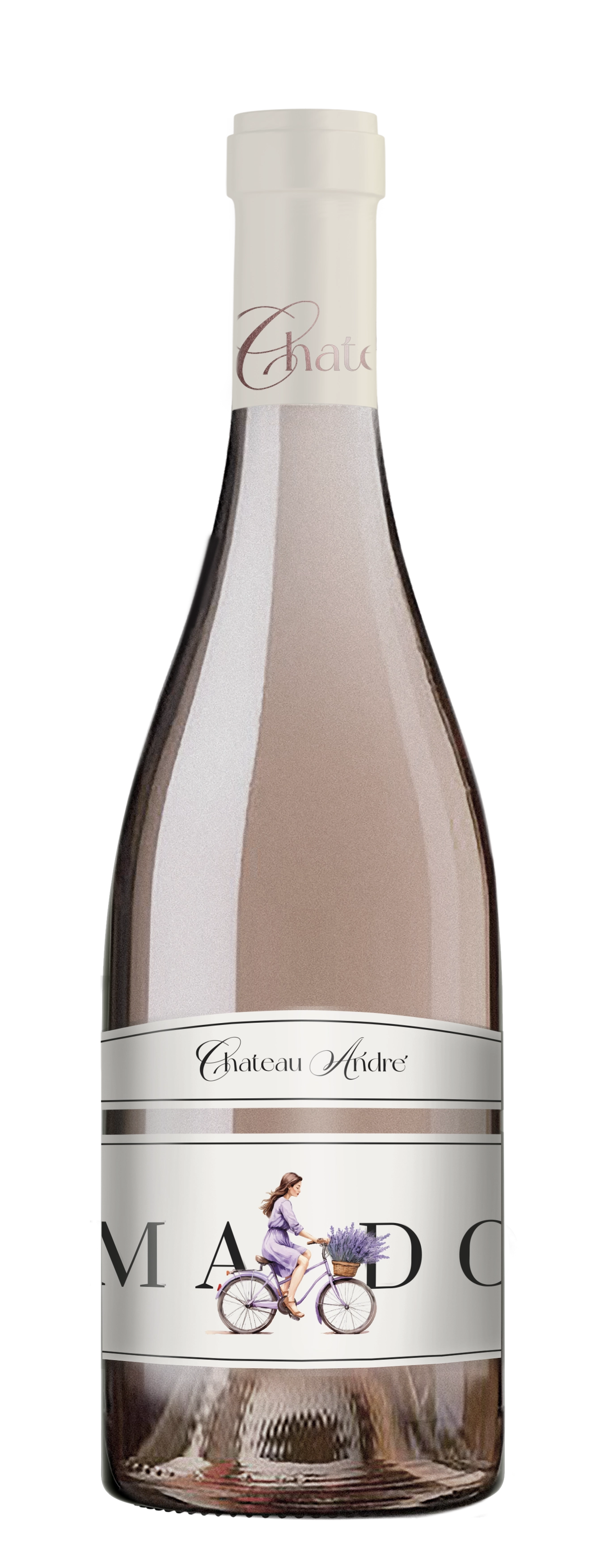 Вино  Шато Андре  Мадо   Розовое сухое  2023  750 мл  13 %