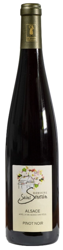 Вино  Domaine Saint Severin Alsace   PINOT NOIR 2021 750 мл 13,5%