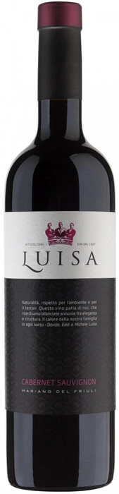 Вино Tenuta Luisa, Cabernet Sauvignon   Тенута Луиза, Каберне Совиньон   750 мл