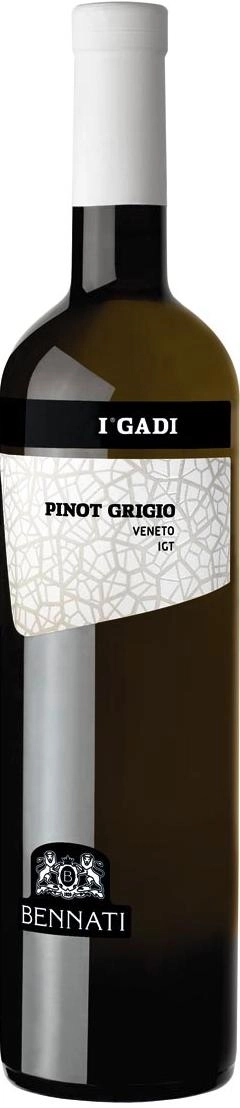 Вино Bennati I Gadi Pinot Grigio IGT Veneto  2018 750 мл