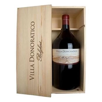 Вино Argentiera Villa Donoratico in wooden case Вилла Доноратико в деревянном футляре 2016 6000 мл