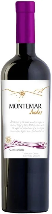 Вино Aresti, "Montemar" Andes, Carmenere, "Монтемар" Андес, Карменере, 2013, 750мл