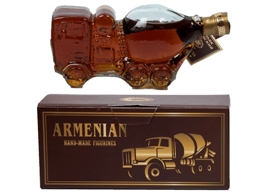 Коньяк  Прошянский Коньячный Завод  Бетономешалка  в п/у  500 мл