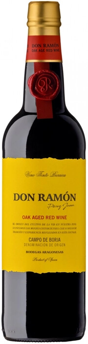 Вино Bodegas Aragonesas Don Ramon  Campo de Borja DO red 2021  750 мл