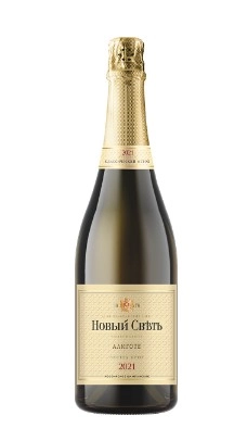 Игристое вино  Новый Свет Алиготе белое экстра брют 750 мл 13%