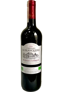 Вино  Chateau La Blanquerie BIO  Шато Ла Бланкери БИО красное 2016 750 мл