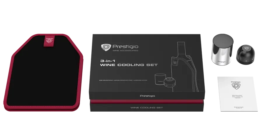 Набор для охлаждения и хранения вина Prestigio