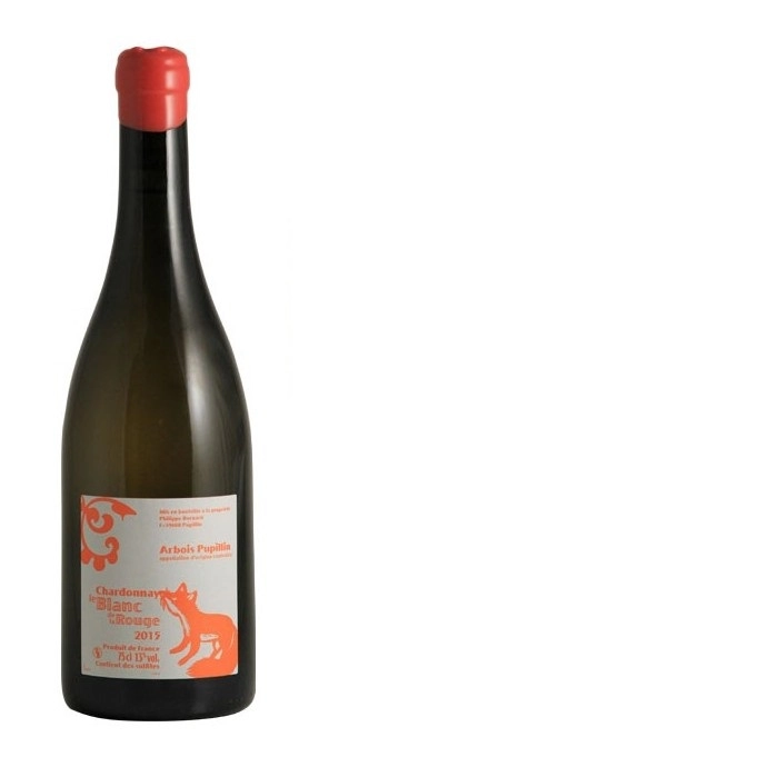 Вино Philippe Bornard Le Blanc de la Rouge Chardonnay Arbois Pupillin AOC Филипп Борнар Ле Блан де Ла Руж Шардоне  2016 750 мл