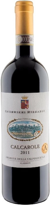 Вино Guerrieri Rizzardi Calcarole Amarone Classico della Valpolicella DOC   2011 750 мл