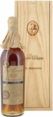 Арманьяк, Baron G. Legrand Bas Armagnac, 1939, 700 мл