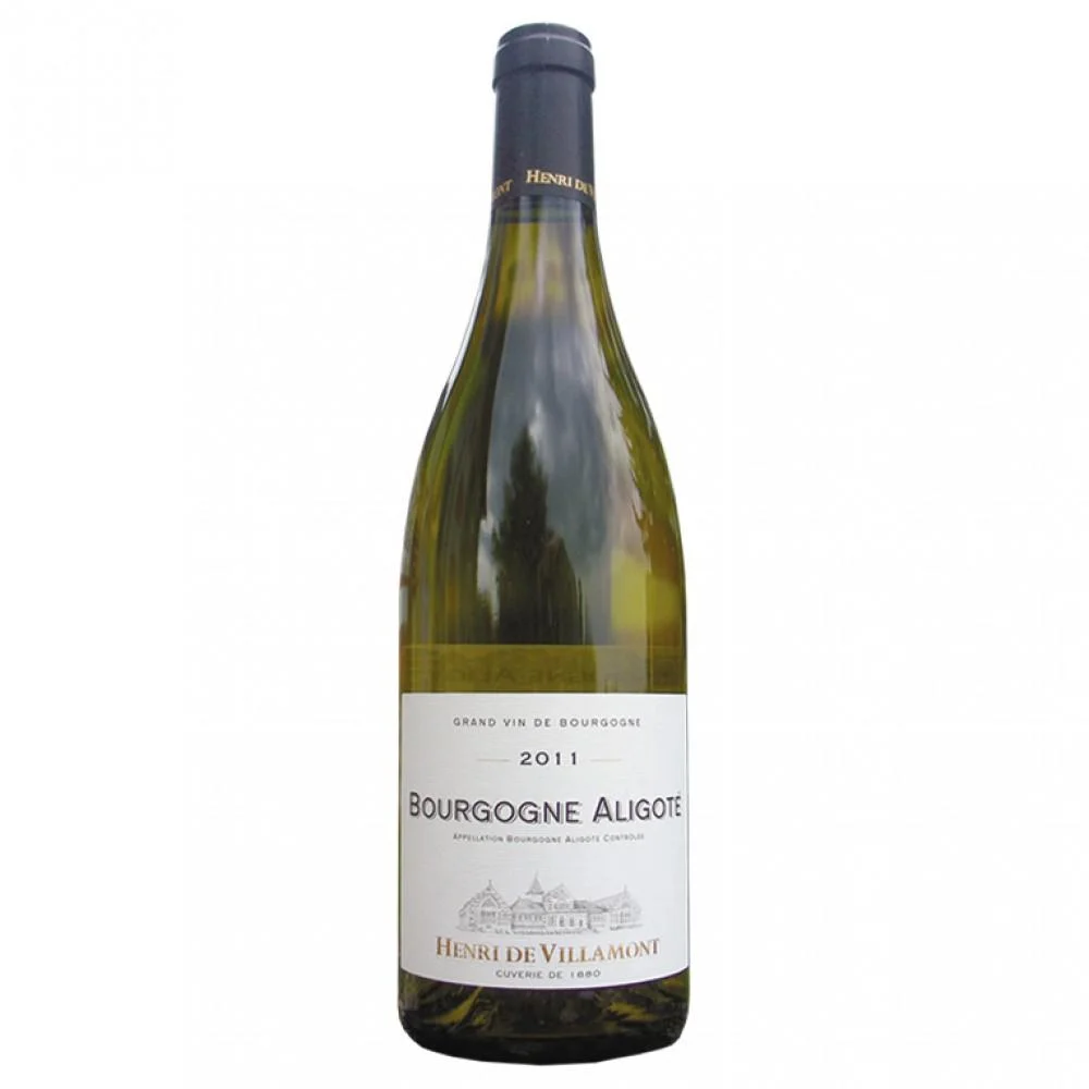 Вино Henri de Villamont  Bourgogne  Aligote  Анри де Виллямон  Бургонь  Алиготе 2015 750 мл