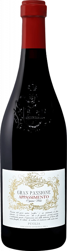 Вино Botter Gran Passione Appassimento Organic Wine Puglia IGT  2020 750 мл